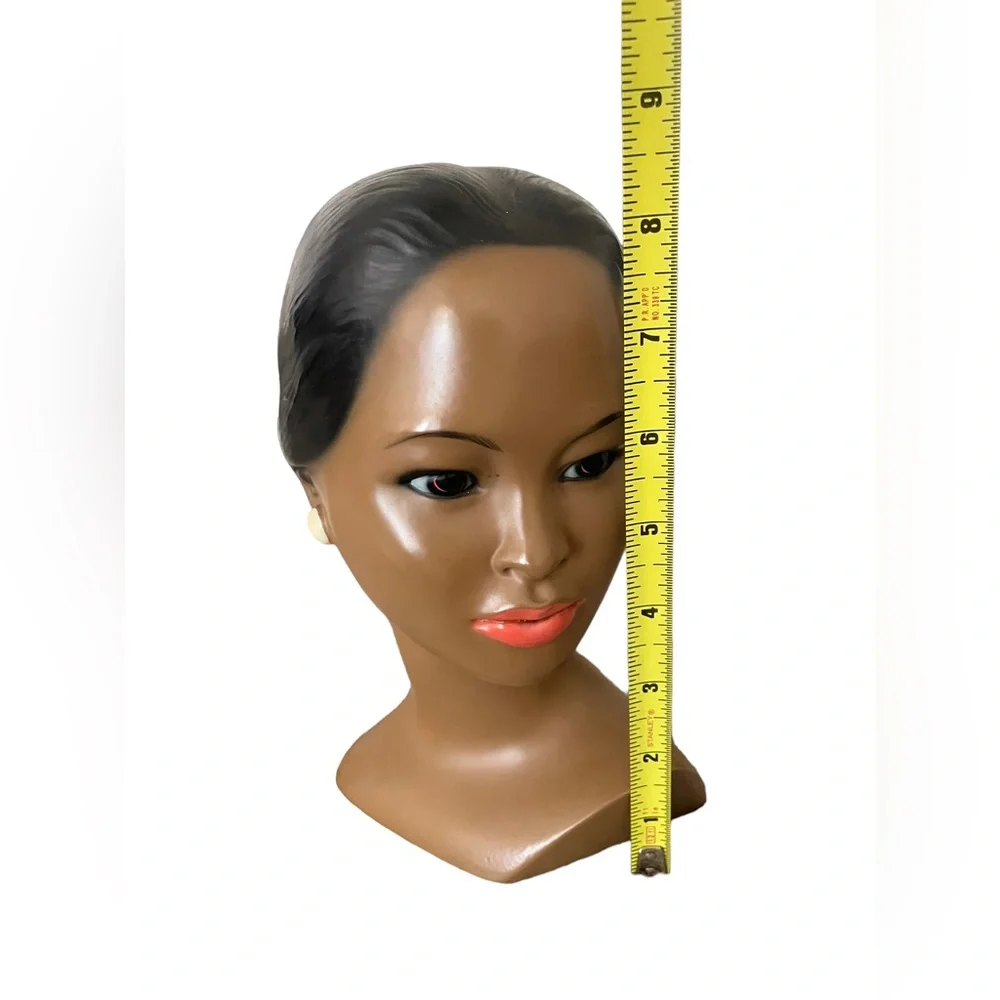 VTG Marwal Chalkware Bust Polynesian Woman - Picture 2 of 9